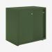 Bisley Glide with plain doors Olive Green