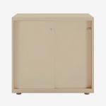 Bisley Glide with plain doors Natural Canvas