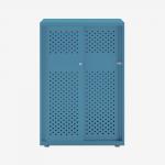 Bisley Glide with perforated doors Bisley Blue