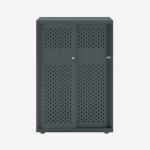 Bisley Glide with perforated doors Anthracite Grey