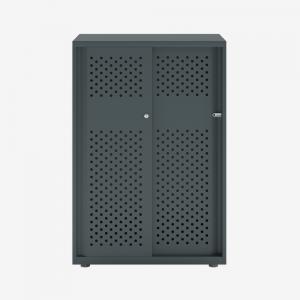 Bisley Glide with perforated doors Anthracite Grey