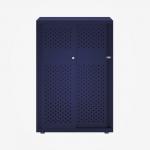 Bisley Glide with perforated doors Oxford Blue