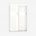 Bisley Glide with perforated doors Traffic White