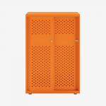 Bisley Glide with perforated doors Bisley Orange