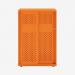 Bisley Glide with perforated doors Bisley Orange