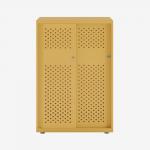 Bisley Glide with perforated doors Yellow
