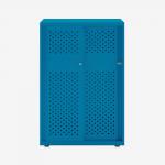Bisley Glide with perforated doors Azure
