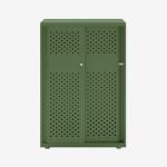 Bisley Glide with perforated doors Olive Green