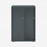 Bisley Glide with plain doors Anthracite Grey