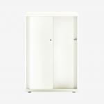 Bisley Glide with plain doors Chalk