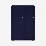 Bisley Glide with plain doors Oxford Blue