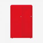 Bisley Glide with plain doors Cardinal Red
