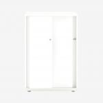 Bisley Glide with plain doors Traffic White