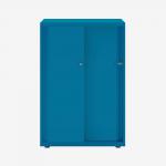 Bisley Glide with plain doors Azure