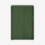 Bisley Glide with plain doors Olive Green