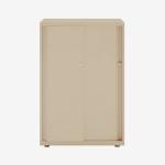 Bisley Glide with plain doors Natural Canvas