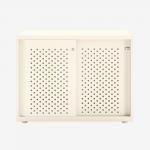 Bisley Glide with perforated doors Chalk