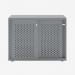 Bisley Glide with perforated doors Bisley Silver