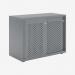 Bisley Glide with perforated doors Bisley Silver