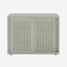 Bisley Glide with perforated doors Goose Grey