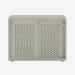Bisley Glide with perforated doors Goose Grey