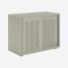 Bisley Glide with perforated doors Goose Grey
