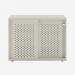 Bisley Glide with perforated doors Light Grey