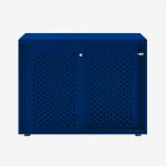 Bisley Glide with perforated doors Oxford Blue