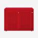 Bisley Glide with perforated doors Cardinal Red