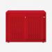 Bisley Glide with perforated doors Cardinal Red