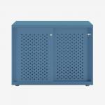 Bisley Glide with perforated doors Bisley Blue
