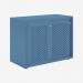 Bisley Glide with perforated doors Bisley Blue
