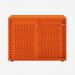 Bisley Glide with perforated doors Bisley Orange