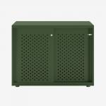 Bisley Glide with perforated doors Olive Green