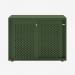Bisley Glide with perforated doors Olive Green