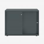 Bisley Glide with plain doors Anthracite Grey