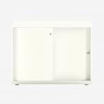 Bisley Glide with plain doors Chalk