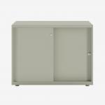 Bisley Glide with plain doors Goose Grey