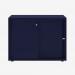 Bisley Glide with plain doors Oxford Blue