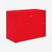 Bisley Glide with plain doors Cardinal Red