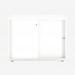 Bisley Glide with plain doors Traffic White