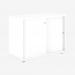 Bisley Glide with plain doors Traffic White