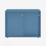 Bisley Glide with plain doors Bisley Blue
