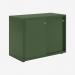Bisley Glide with plain doors Olive Green