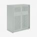 Bisley Glide with perforated doors Bisley Silver