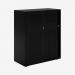 Bisley Glide with perforated doors Black