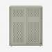 Bisley Glide with perforated doors Goose Grey
