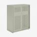 Bisley Glide with perforated doors Goose Grey
