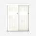 Bisley Glide with perforated doors Traffic White