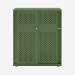 Bisley Glide with perforated doors Olive Green